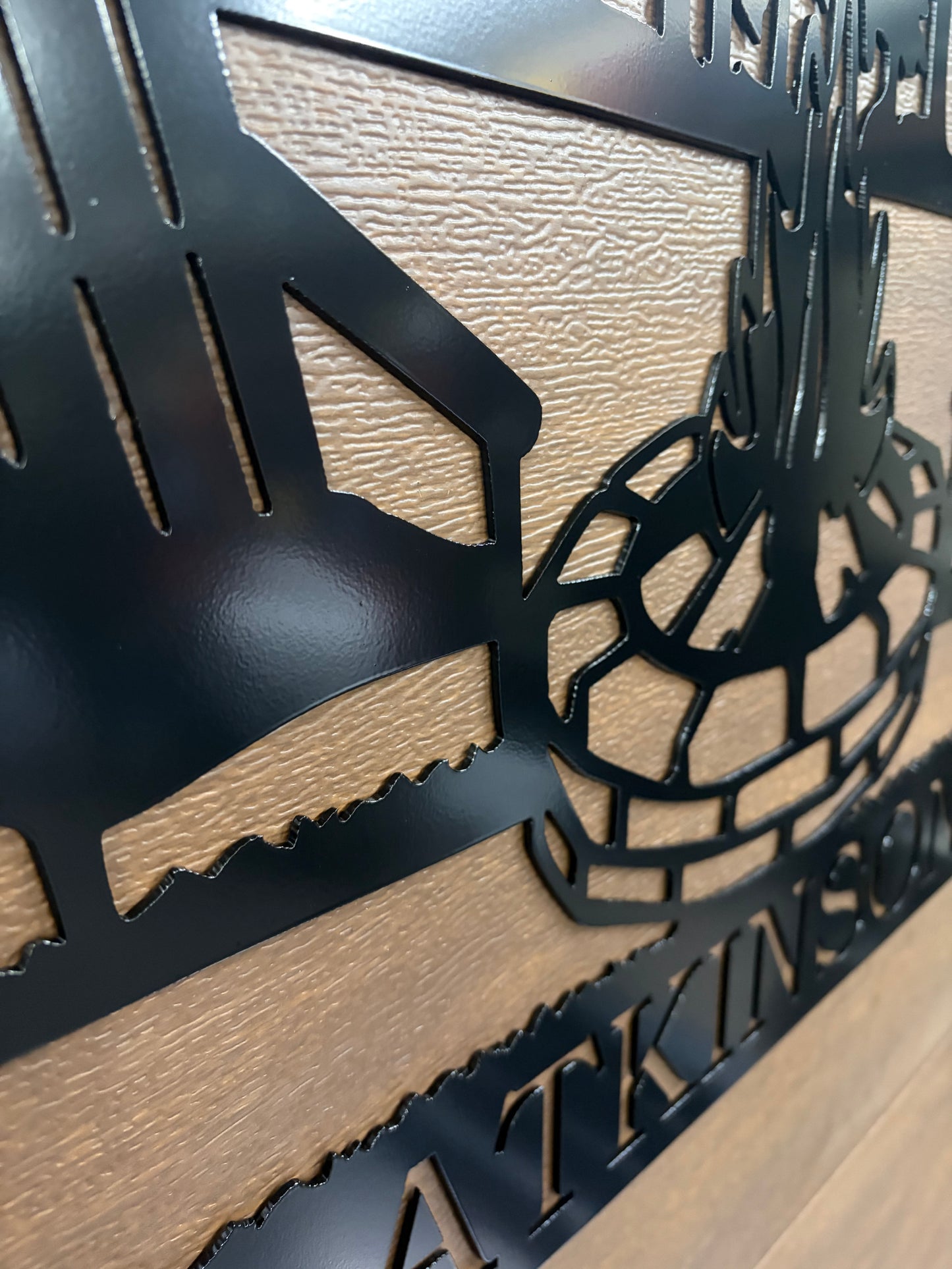 Custom Metal Campfire Sign