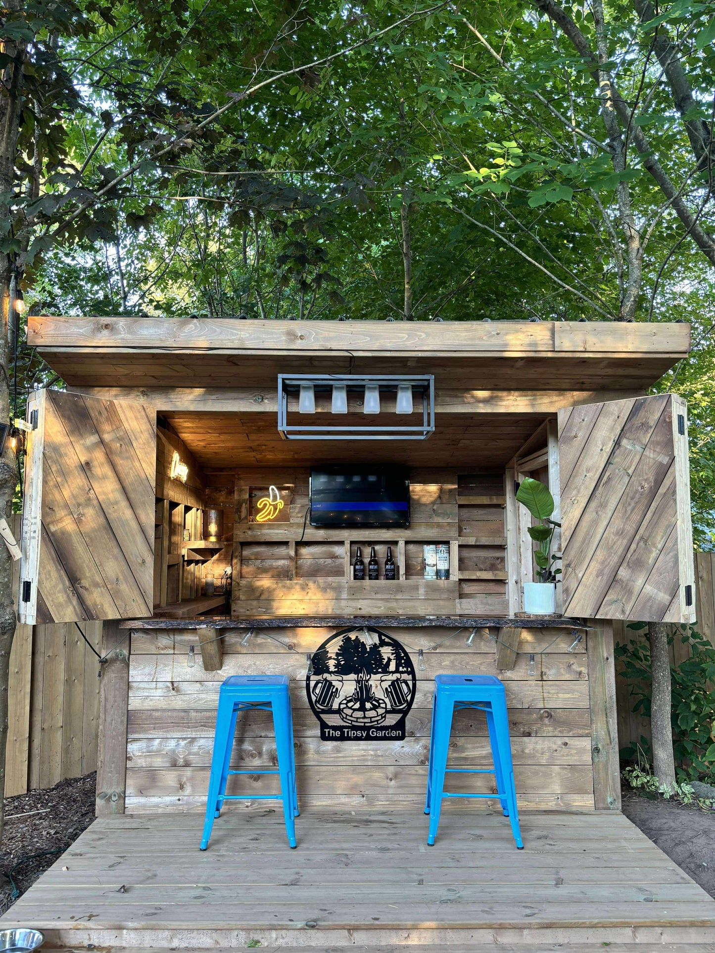 Custom Metal Beer Campfire Sign