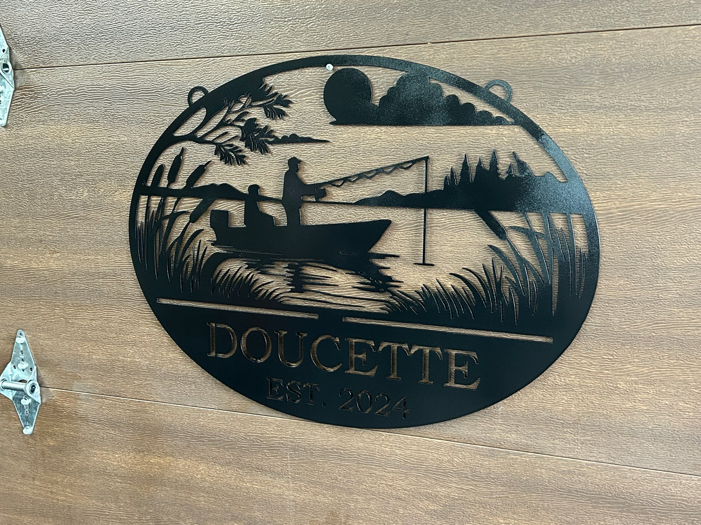 Panneau de ferme de poulet en métal personnalisé