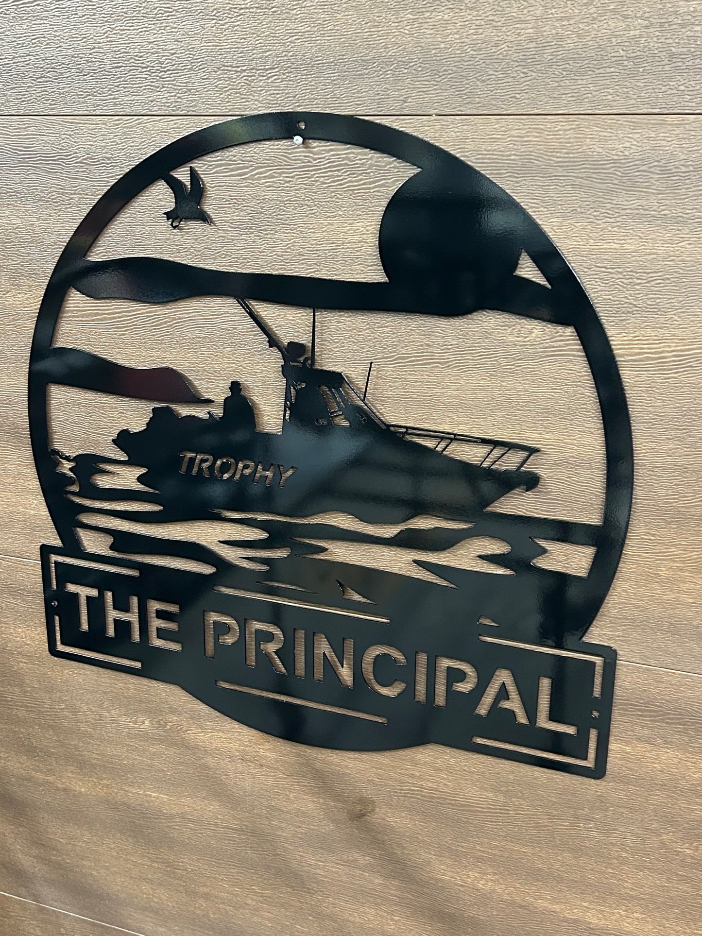 Portraits de chiens en métal personnalisés