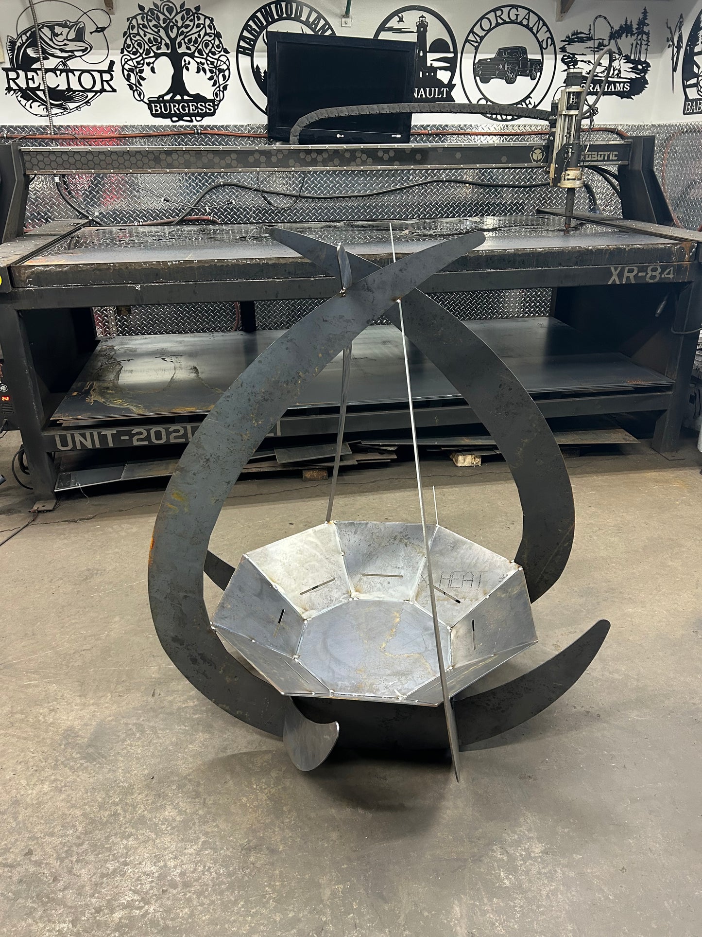 Water Drop Fire Pit