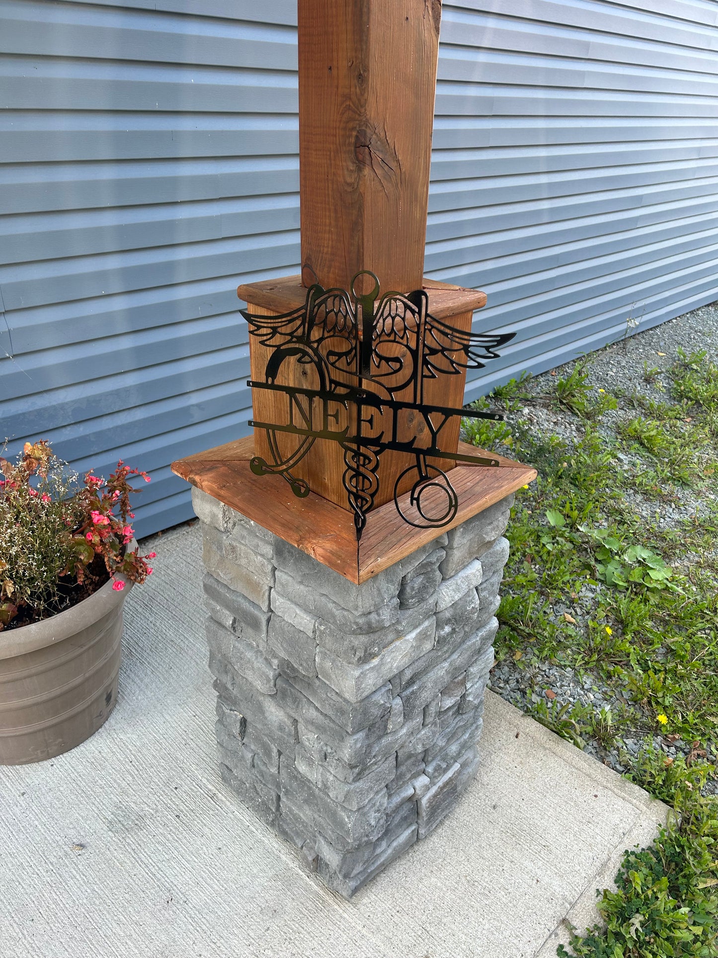 Custom Metal Nurse Sign