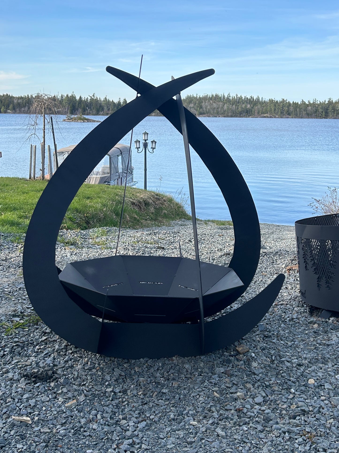 Water Drop Fire Pit