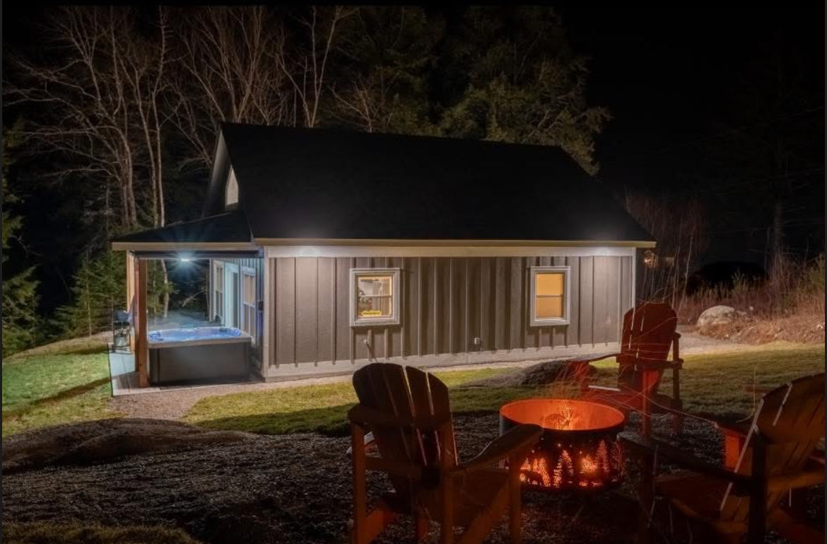 Bear Forrest Scene Fire Ring