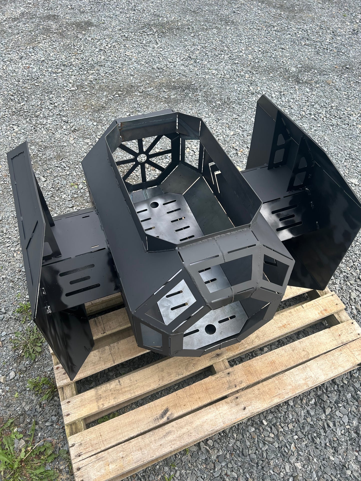 Tie Fighter Fire Pit Grill