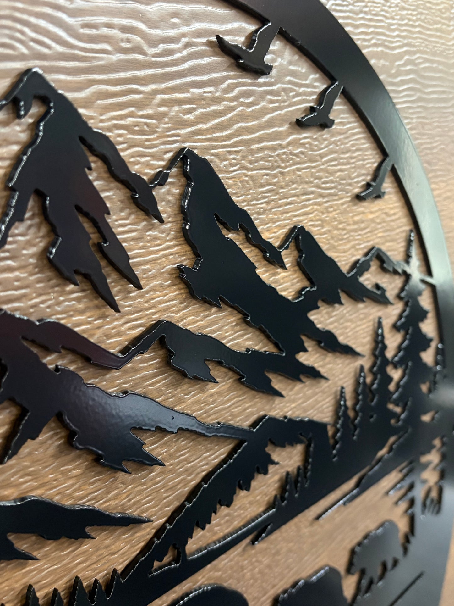 Custom Metal Bear Sign 2