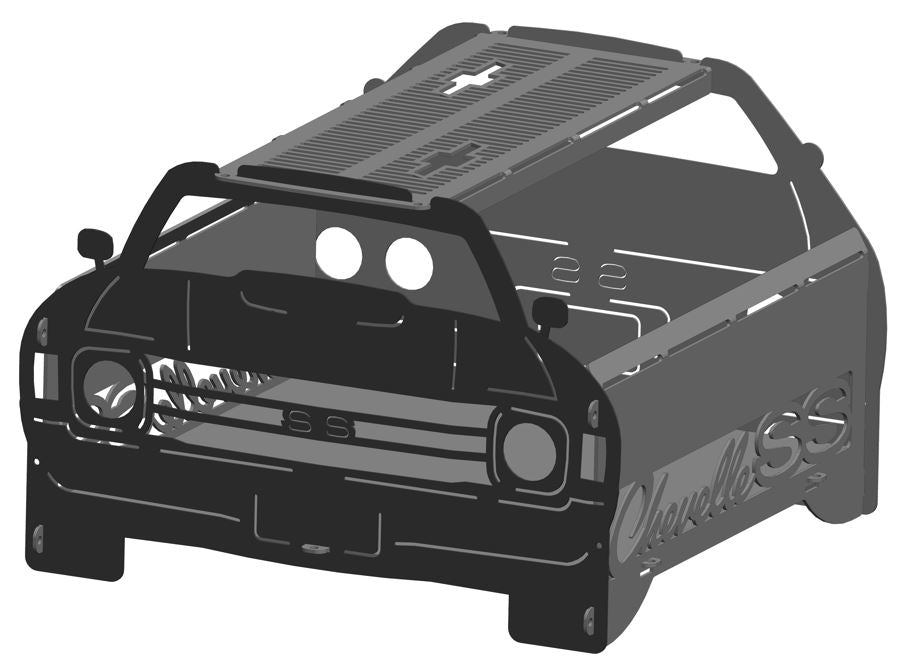 Foyer extérieur pliable démontable Chevelle Chev 71