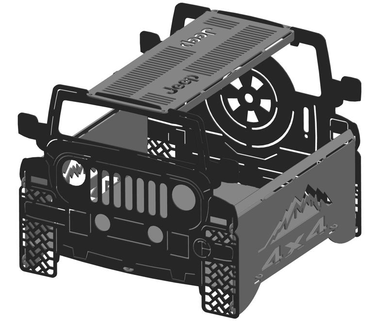 Jeep TJ Knockdown Fire Pit
