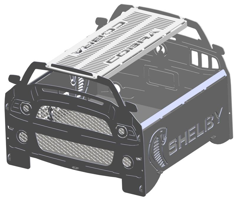 Ford Mustang 2010 Collapsible Knockdown Fire Pit Grill