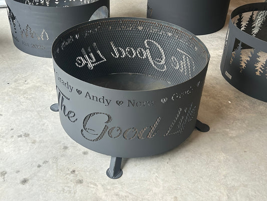 The good life fire pit
