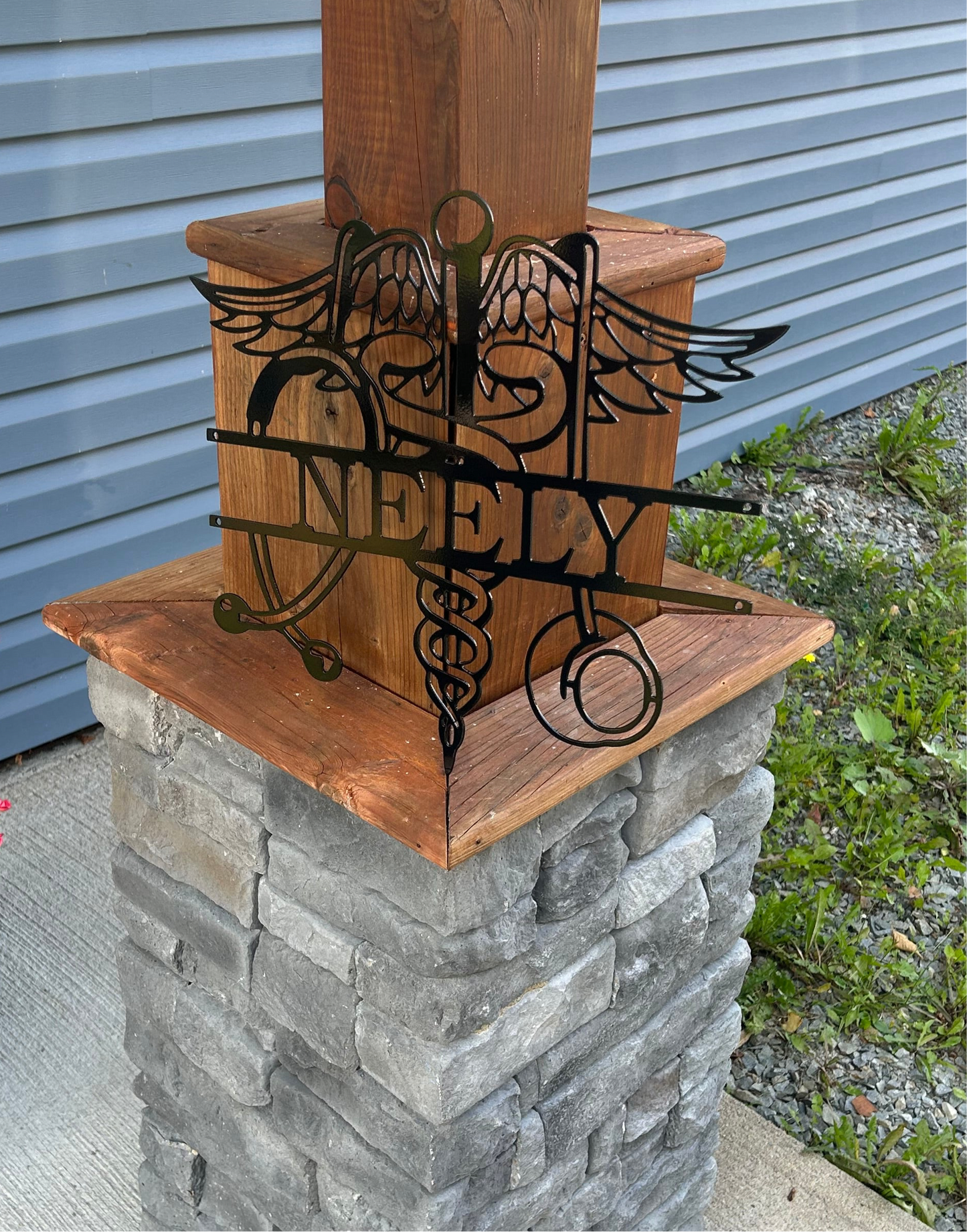 Custom Metal Nurse Sign