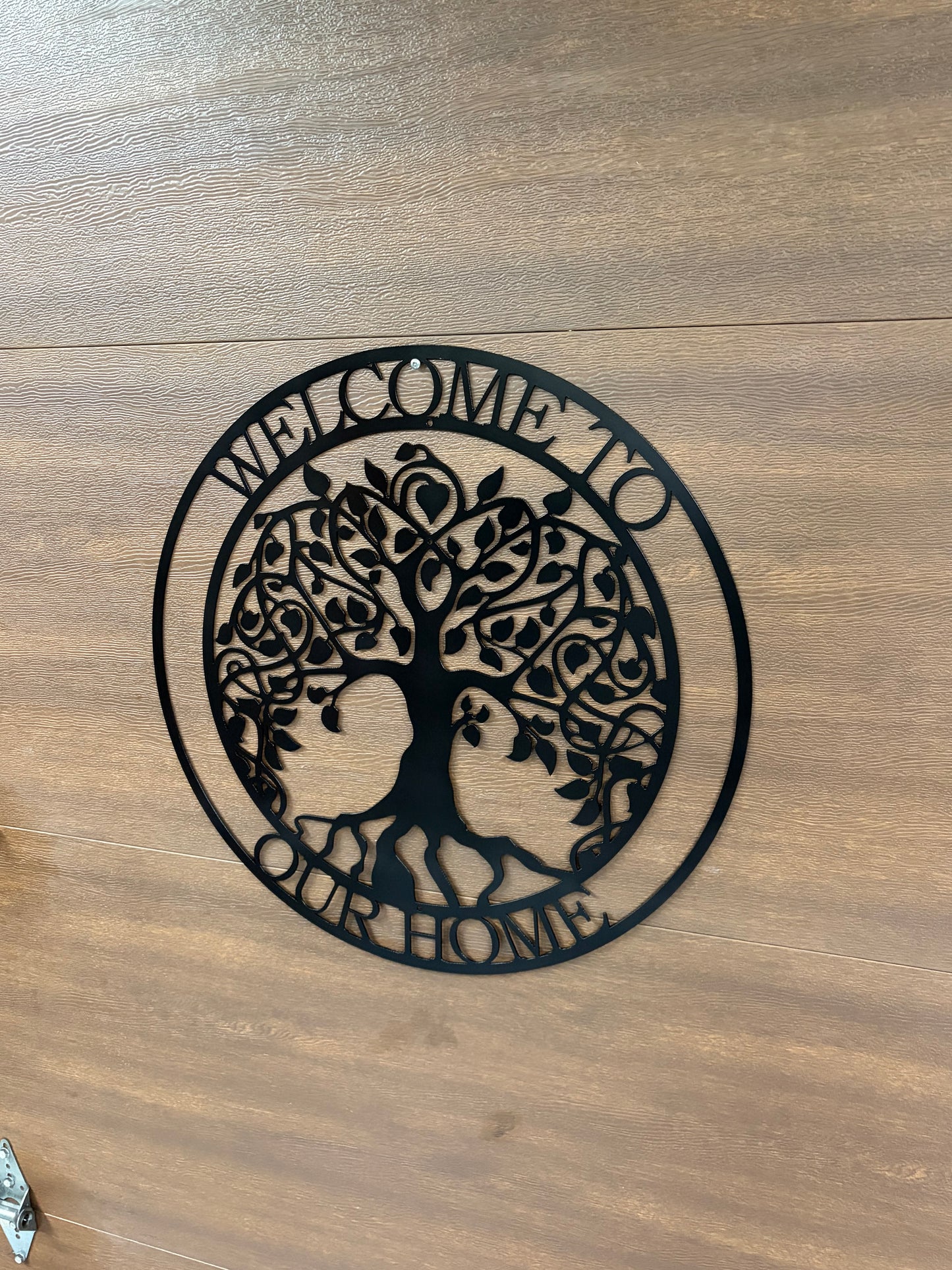 Custom Metal Family Tree Sign