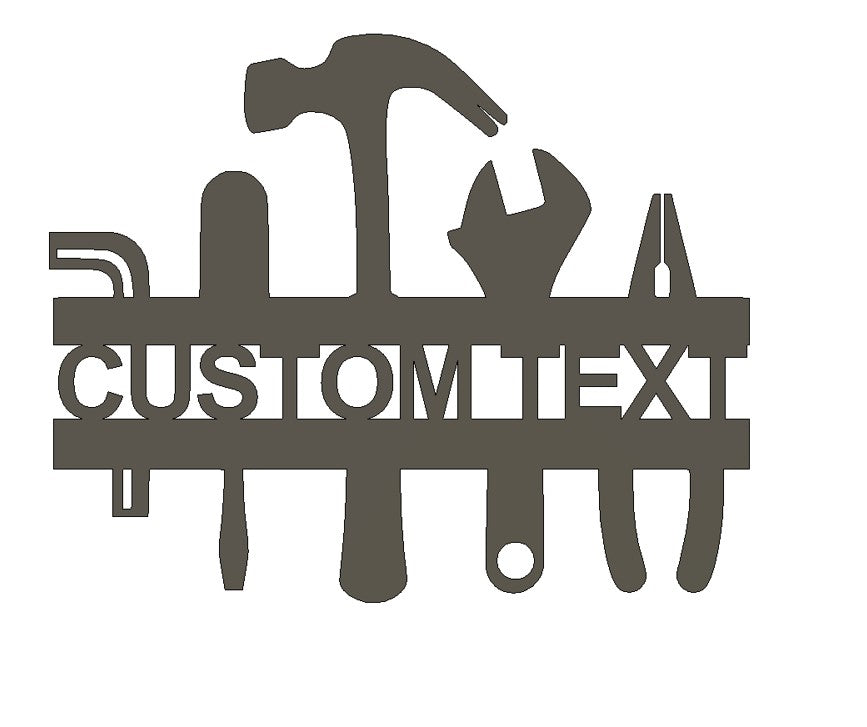 Custom Metal Garage and Workshop Sign 4