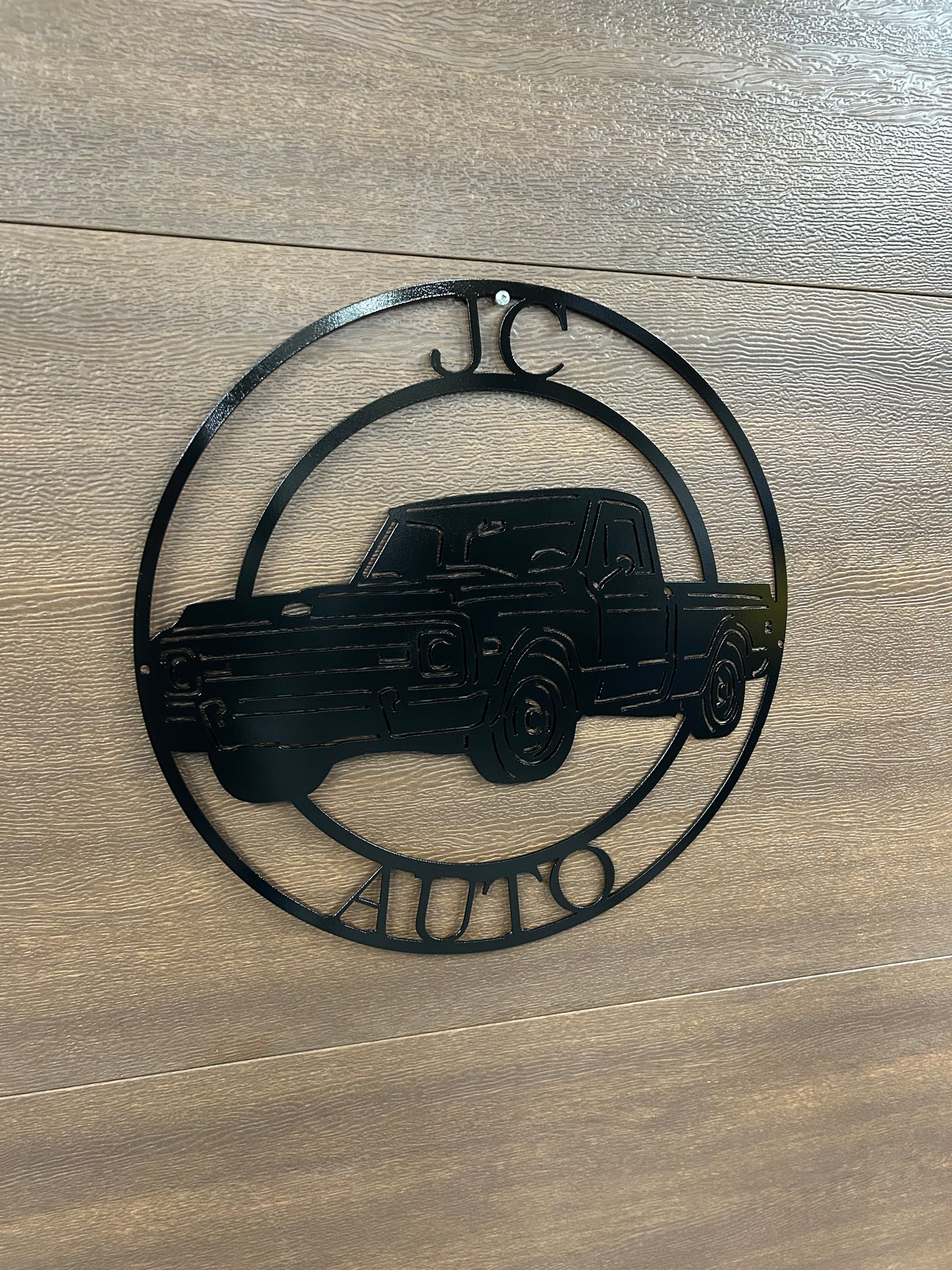 Custom Square Body C10 Metal Sign