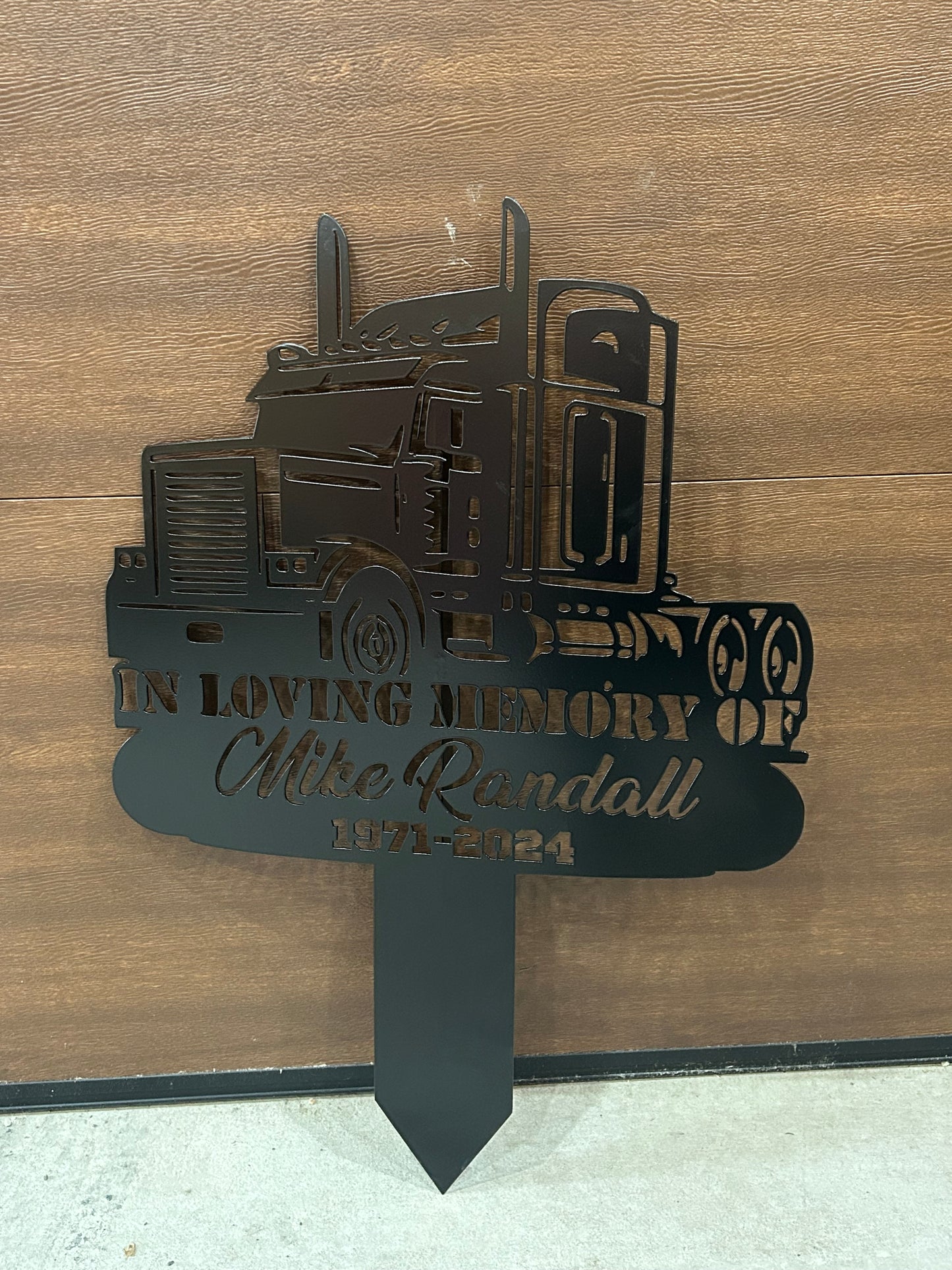 Custom Trucker Memorials
