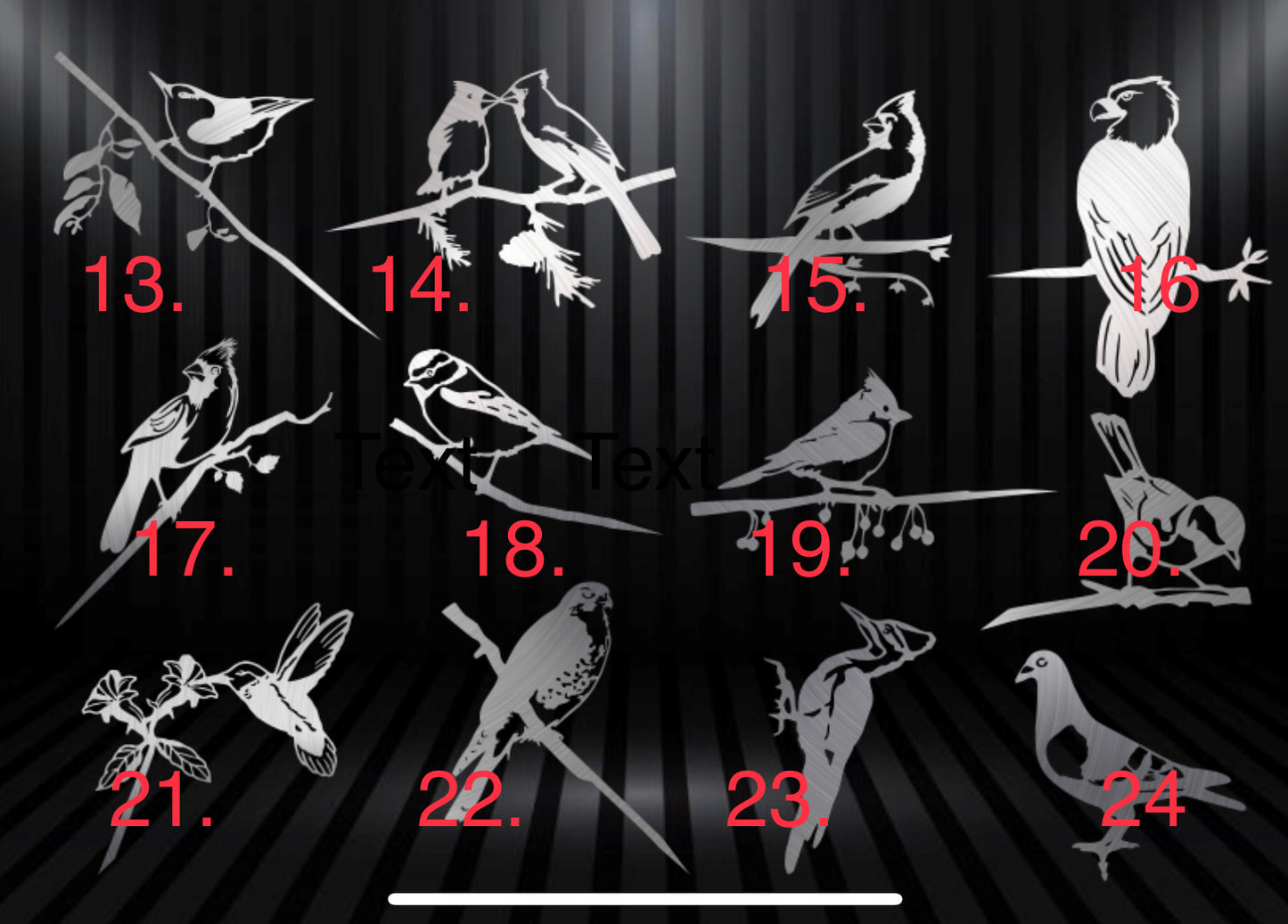 Metal Bird Stakes