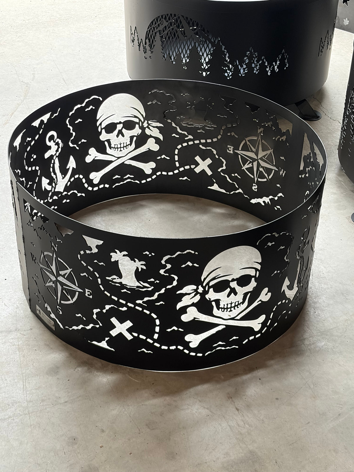Bague de feu personnalisée avec fleurs de libellule