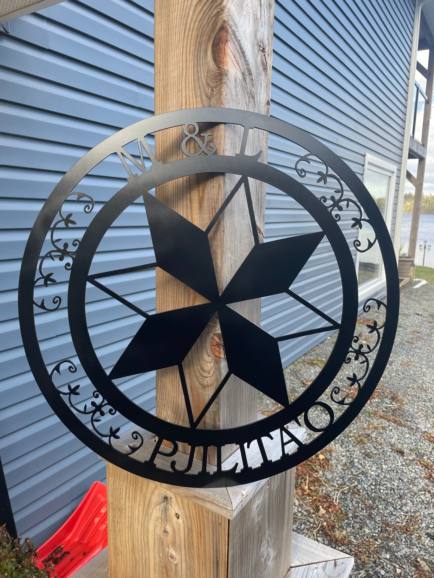 Custom 8 point star sign