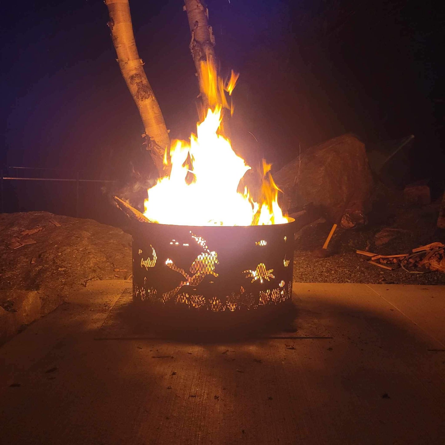 Anneau de feu personnalisé pour plongeur