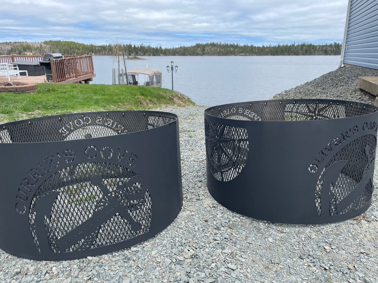 Custom Nautical Fire Ring