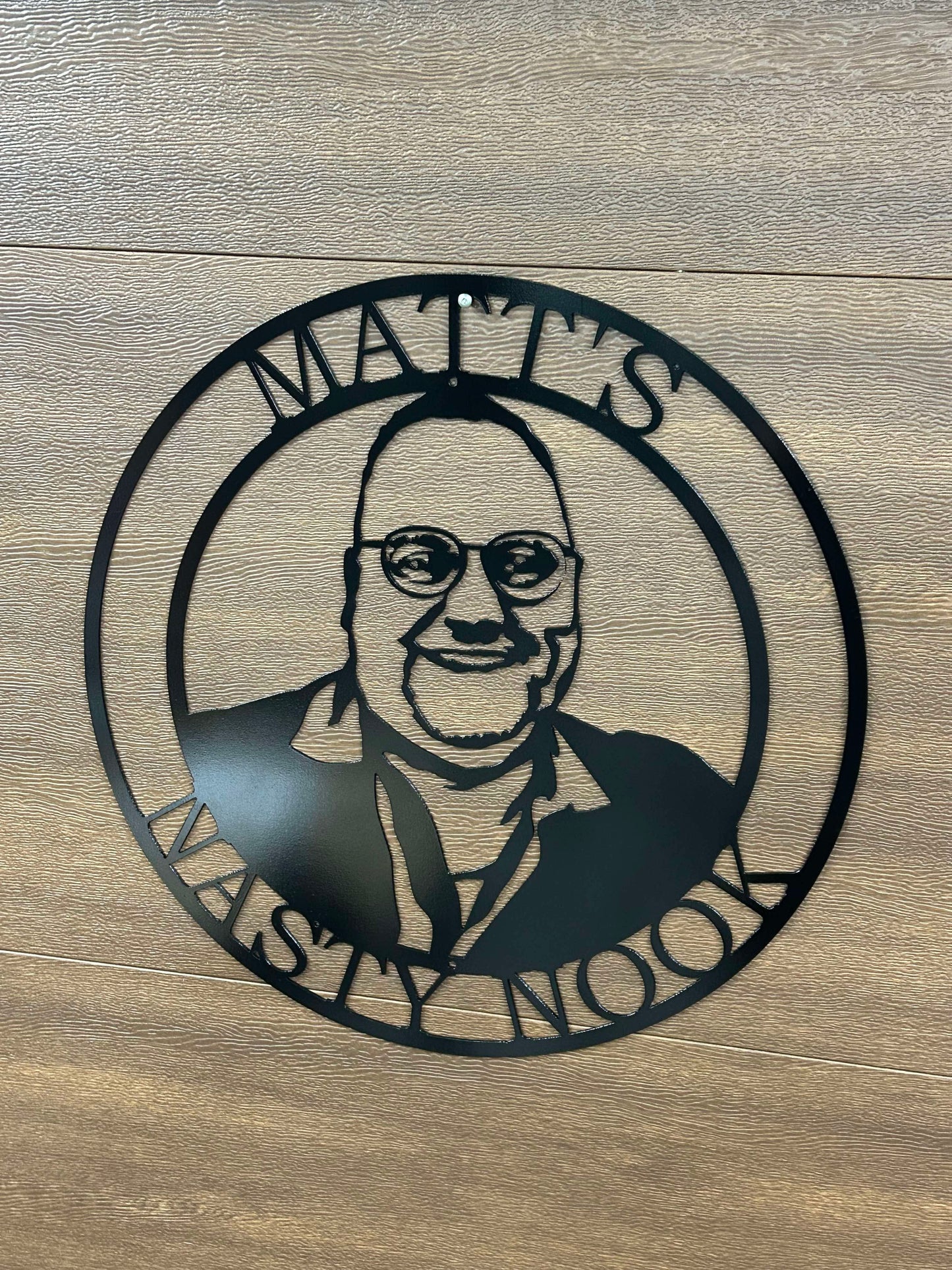 Portraits en métal personnalisés