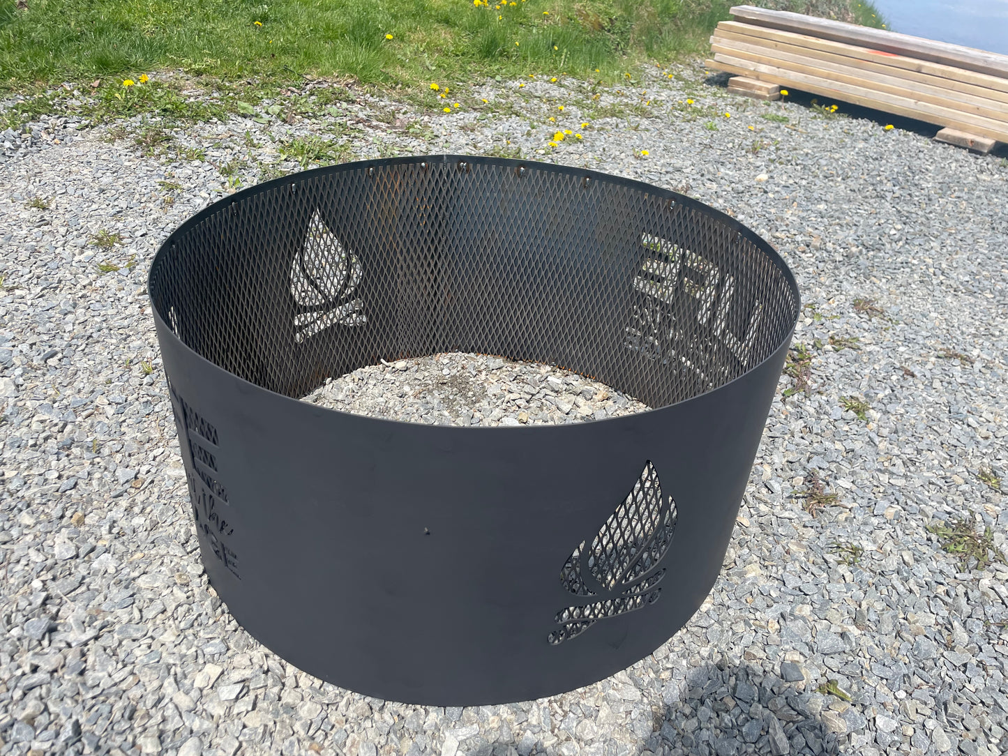 La vie est meilleure au Cottage Fire Ring