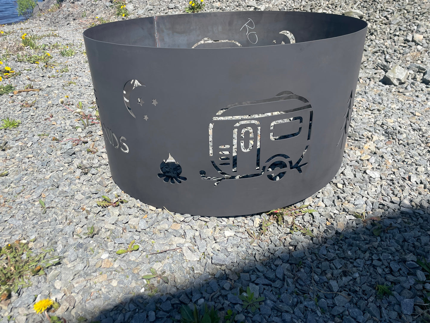 Custom Camper Fire Ring