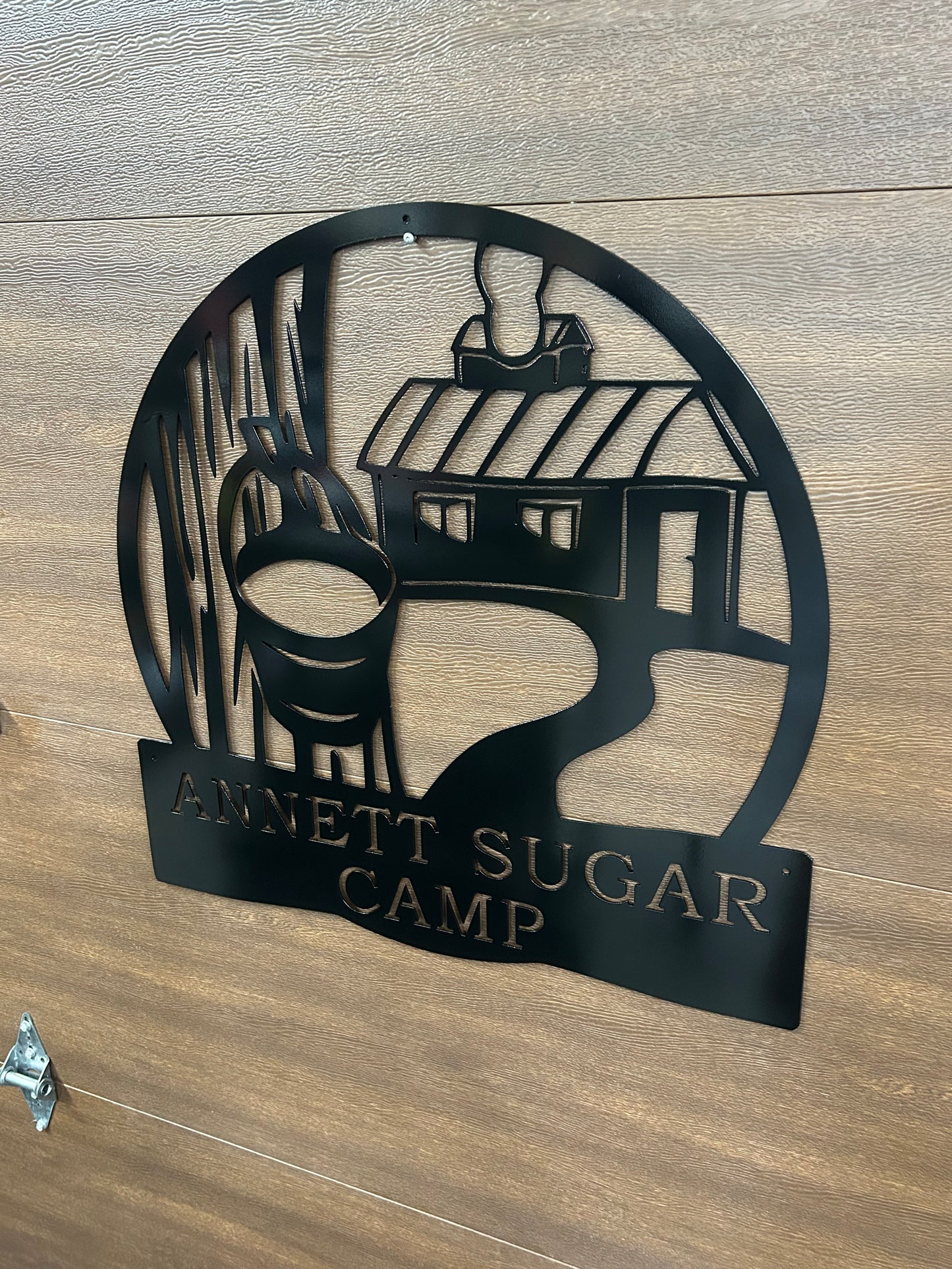 Custom Metal Sugar Shack Maple Syrup Sign