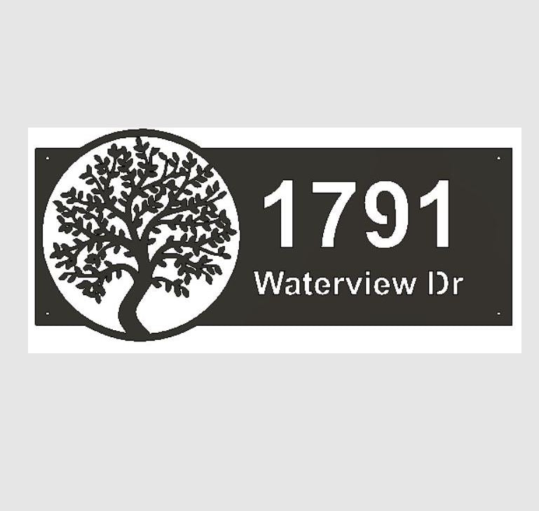 Tree of Life Civic Sign