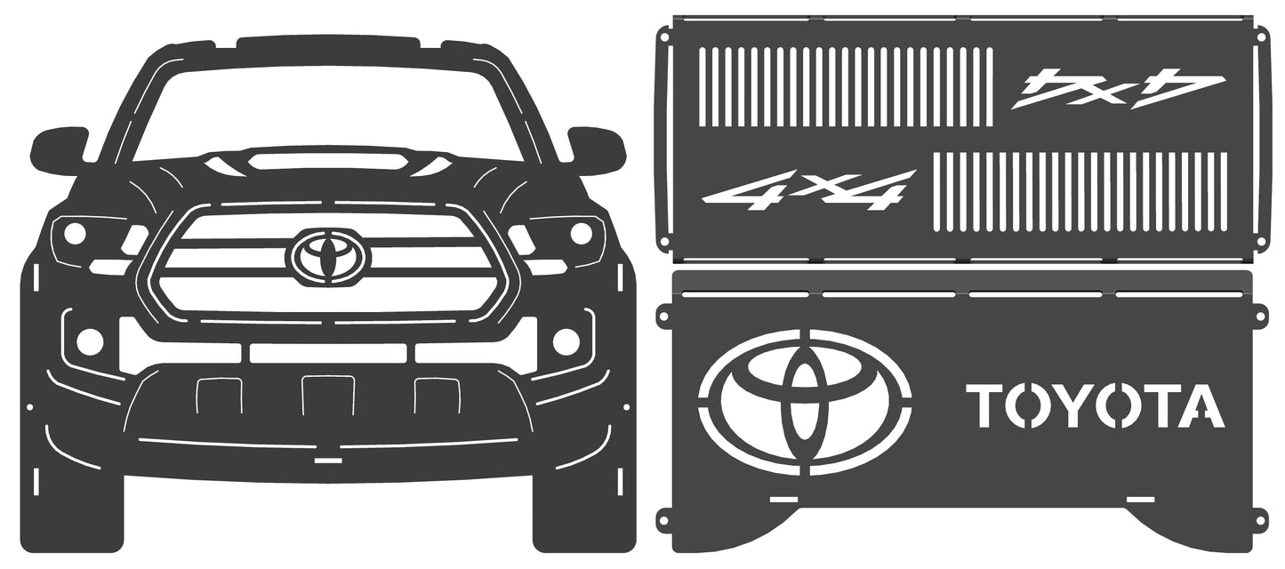 Foyer d'incendie démontable pour Toyota Tacoma