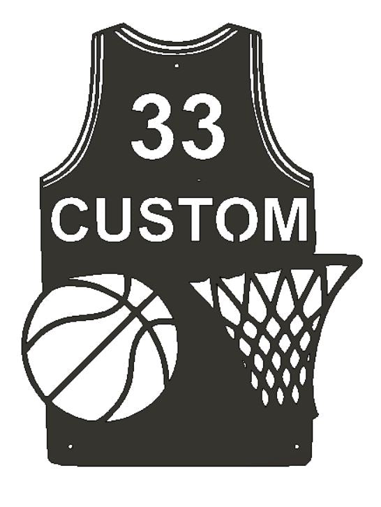 Custom Basketball Sign
