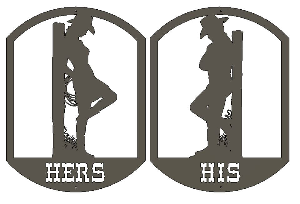 Panneau de bar et de grillades en métal personnalisé du Texas