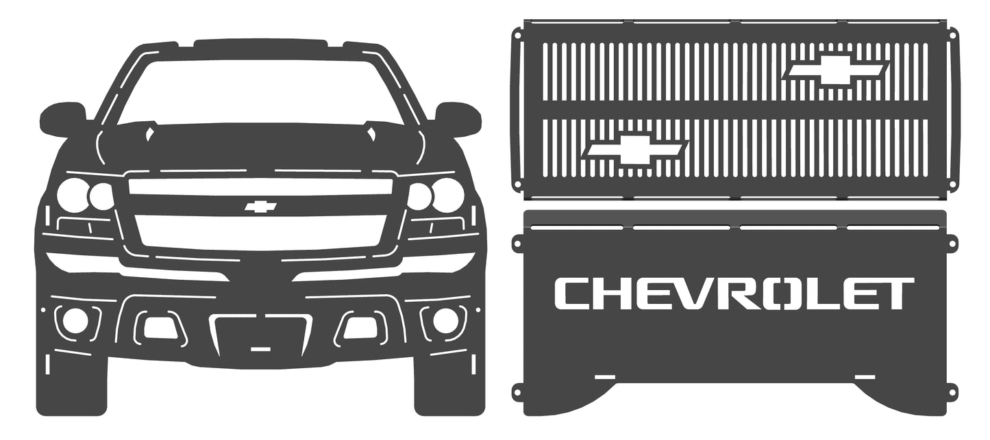 Chev Suburban Collapsible Collapsible Knockdown Fire Pit Grill