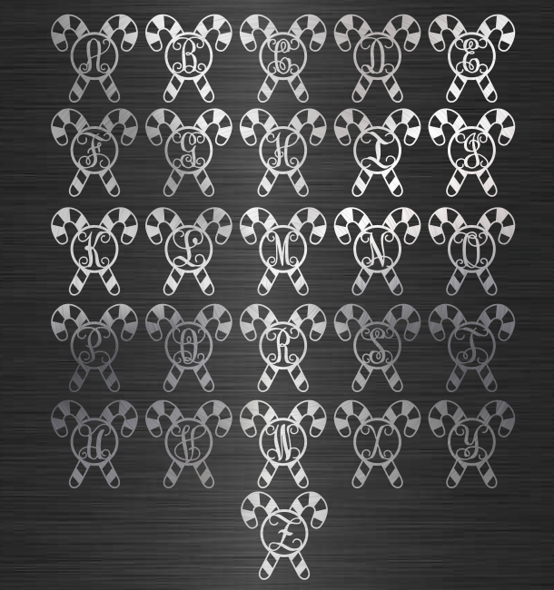 Monogramme de Noël 3