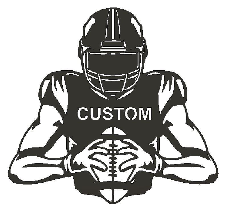 Custom Football Sign