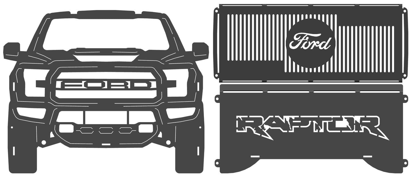 Ford Raptor Knockdown Fire Pit