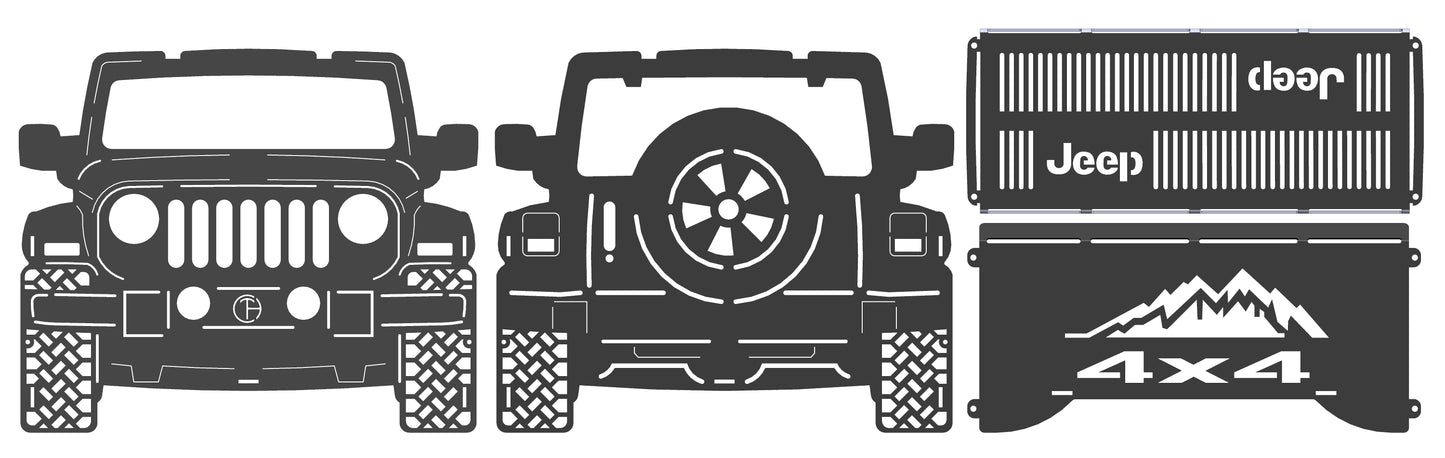 Jeep TJ Knockdown Fire Pit