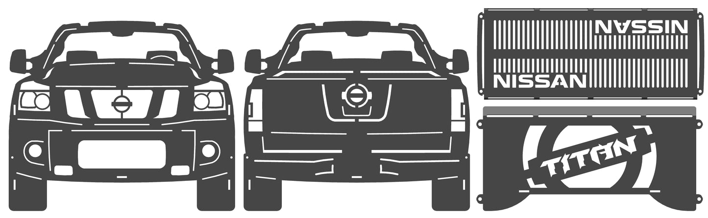 Nissan Titan Knockdown Fire Pit
