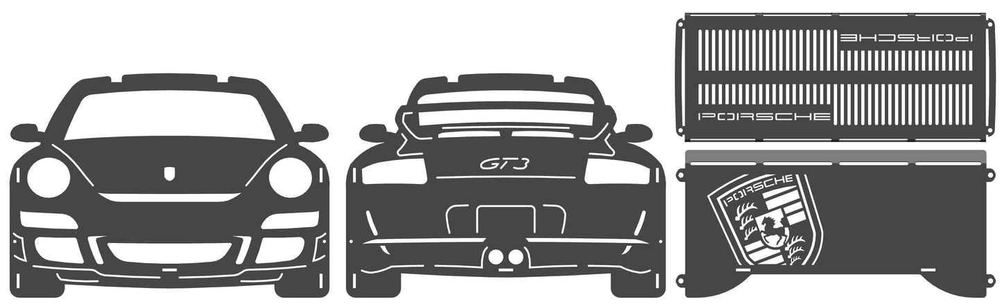 Porsche 911 Knockdown Fire Pit