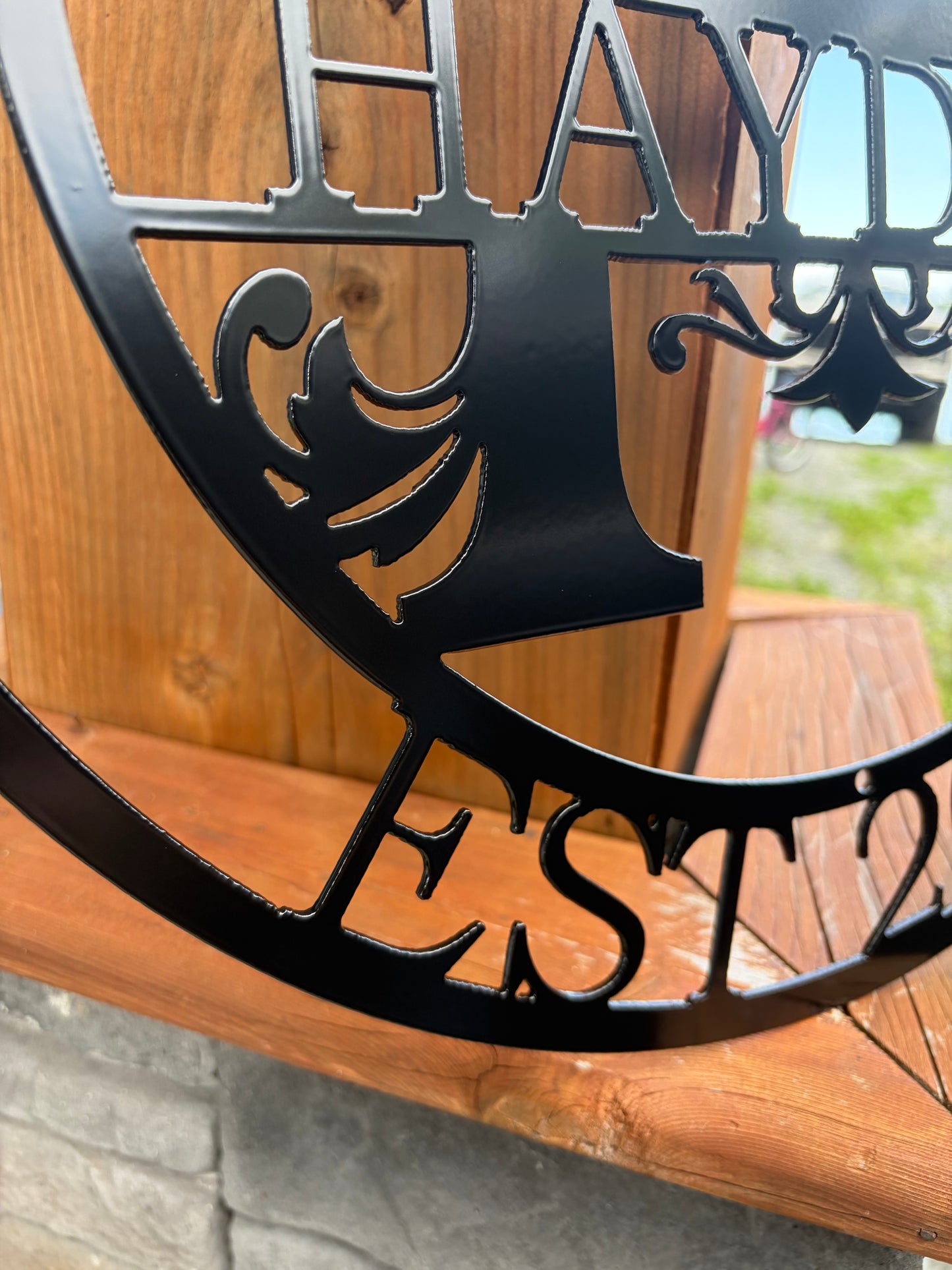 Monogramme Club Split Letter