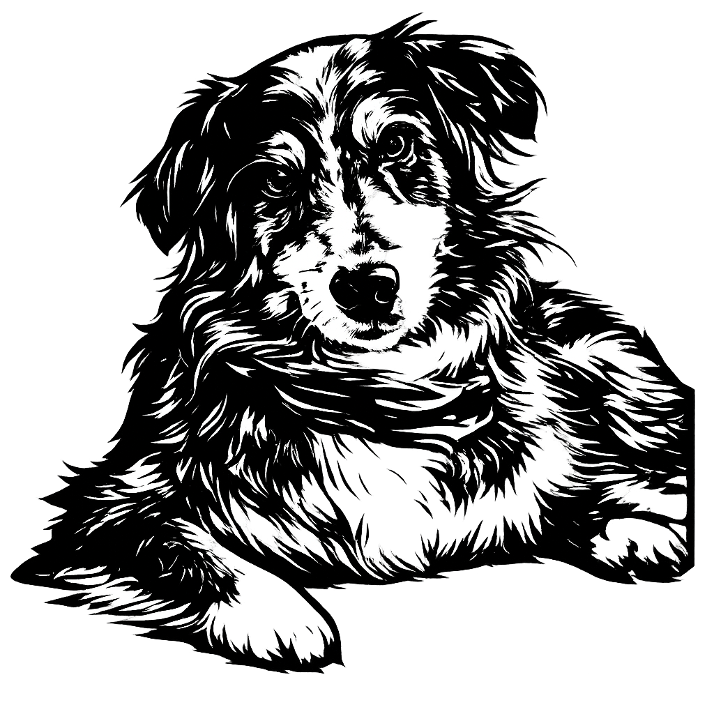 Custom Metal Dog Portraits