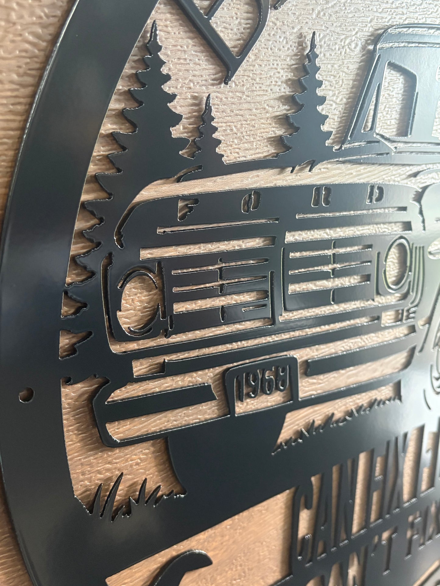 Custom Ford Truck Metal Sign
