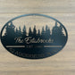 Custom Metal Pine Civic Address Sign