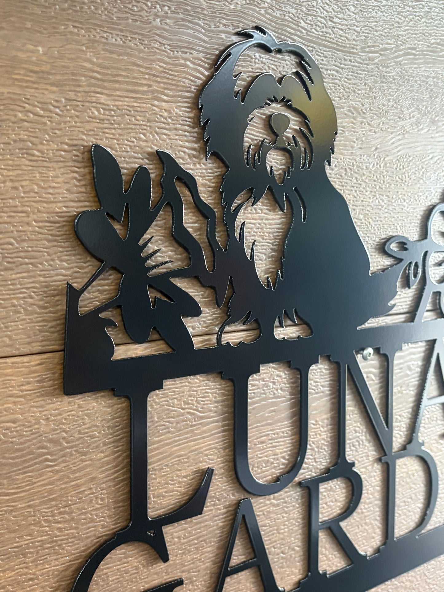 Custom Metal Pet Memorial Garden Signs
