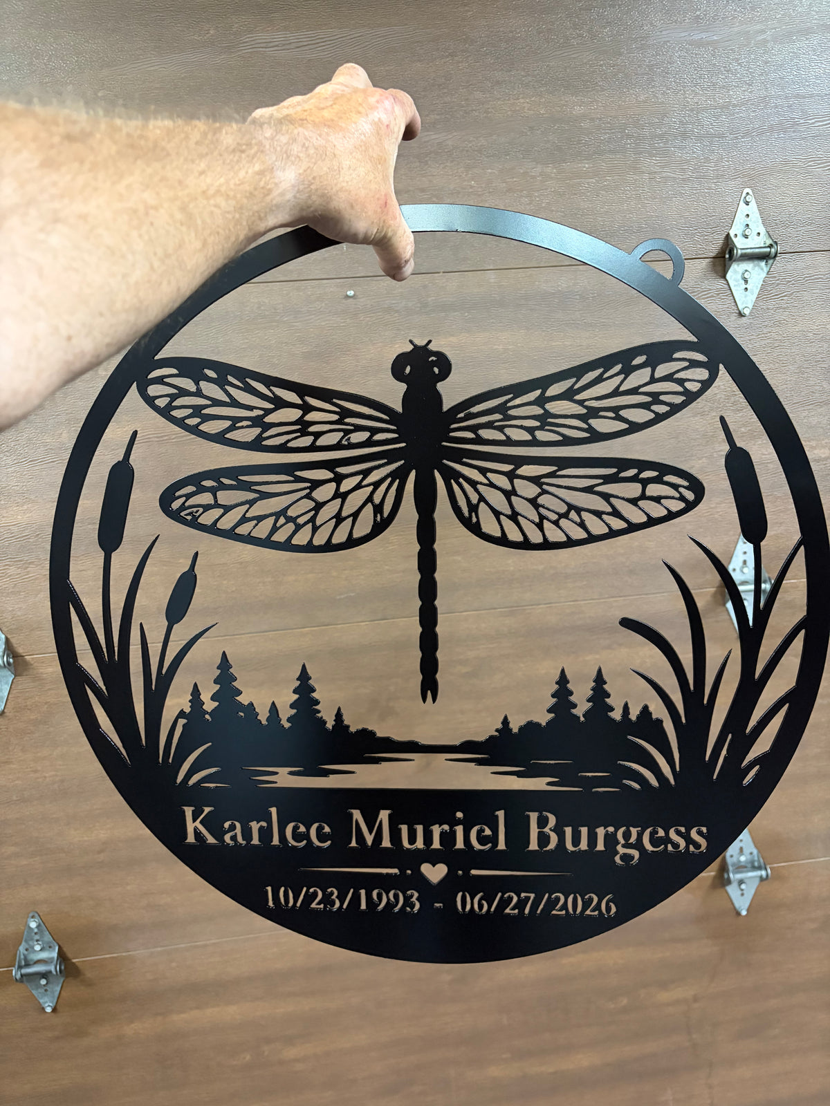 Metal AI Designed Signs
