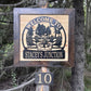 Custom Metal Campfire Sign With Kids Chairs 2