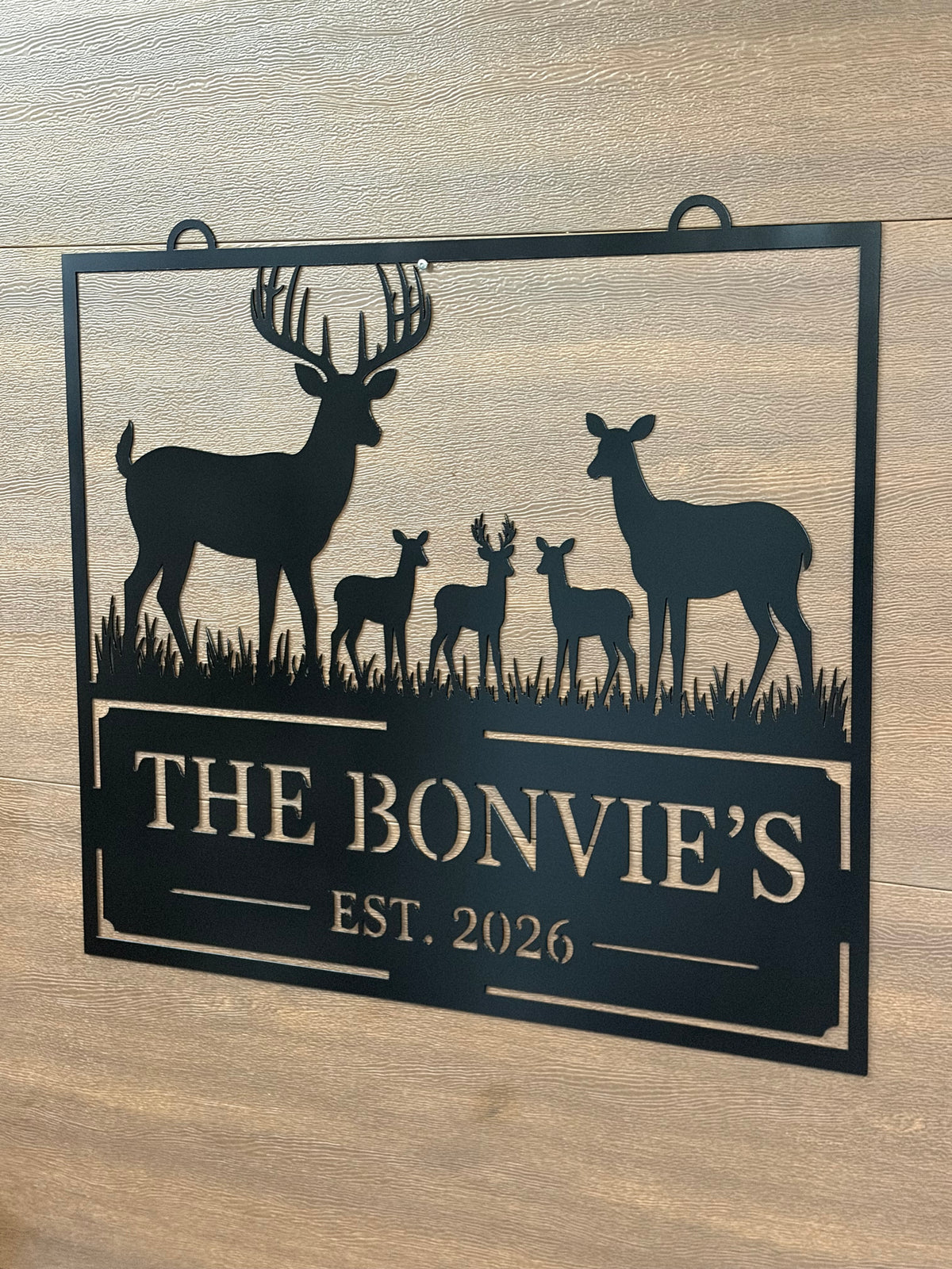Metal AI Designed Signs