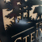 Custom Metal Bear Sign 2