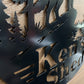 Custom Metal Howling Wolf Sign