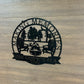 Custom Metal Campfire Address Sign # 3